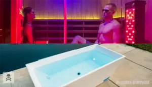 hot sauna session with cold plunge benefits