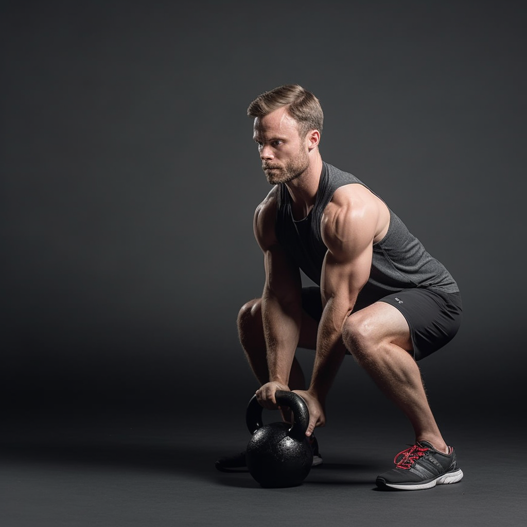 kettlebell exercising