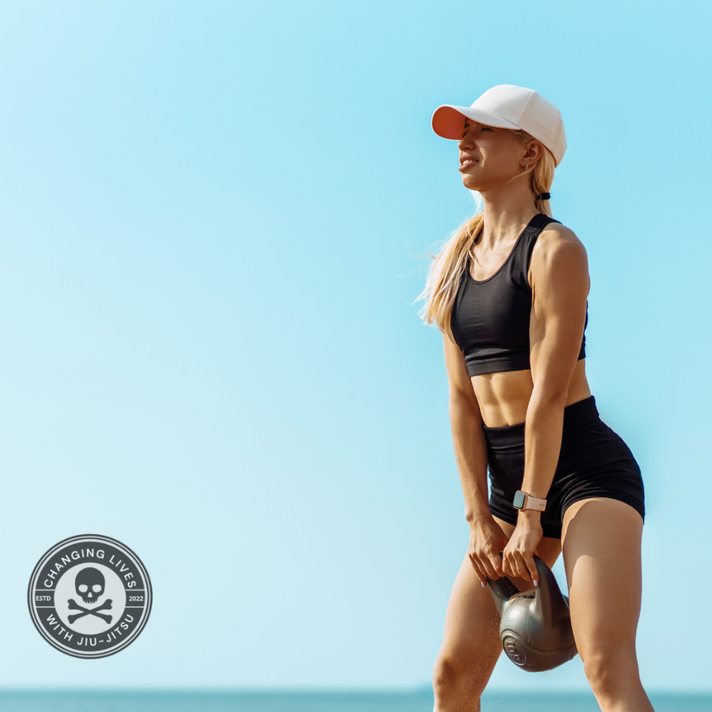 kettlebell push pull split