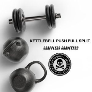 kettlebell push pull split
