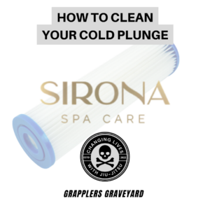 how to clean cold plunge