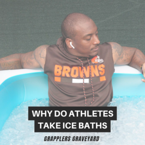 why do athletes take ice baths