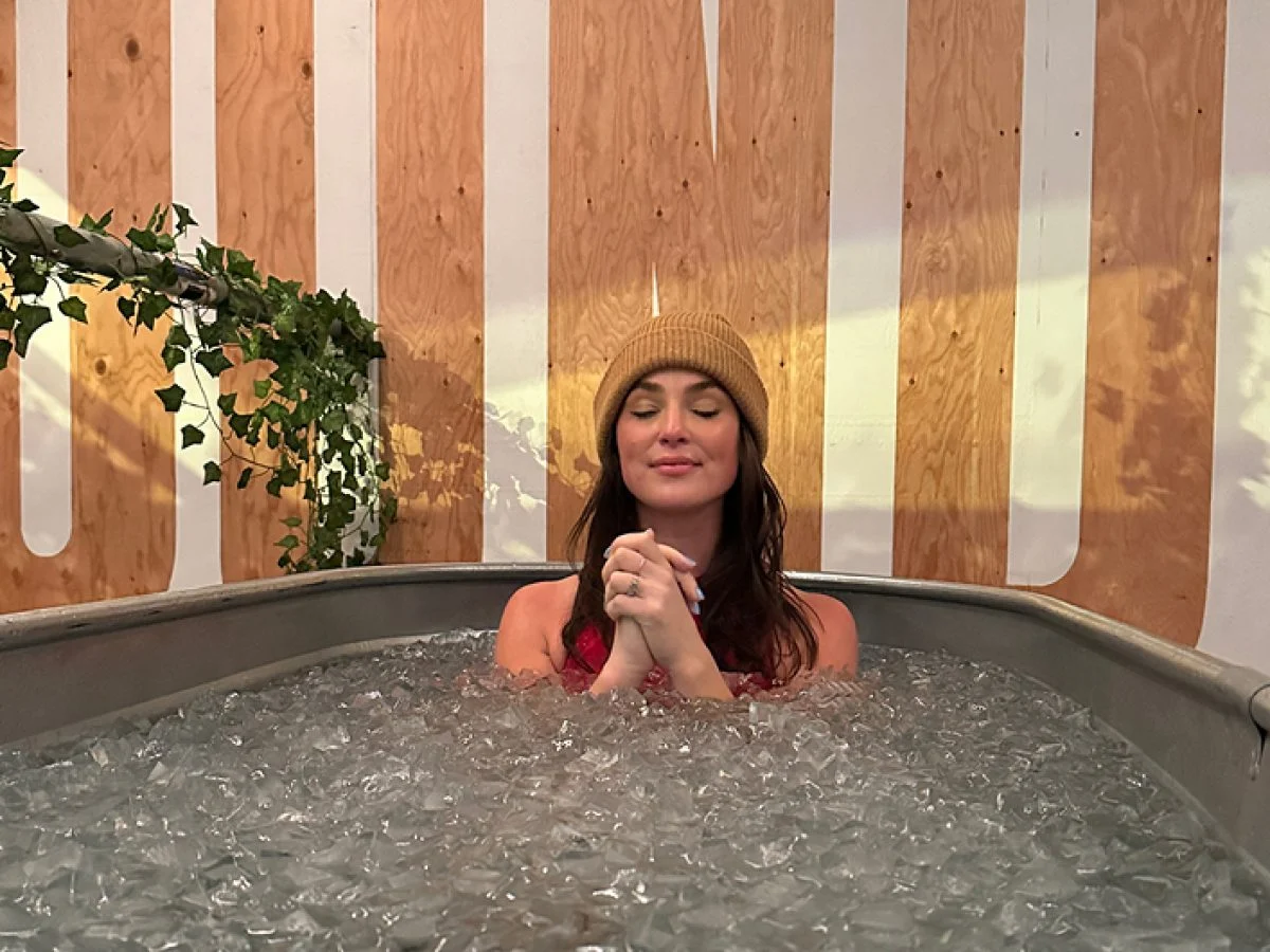 cold therapy and ice baths right at home