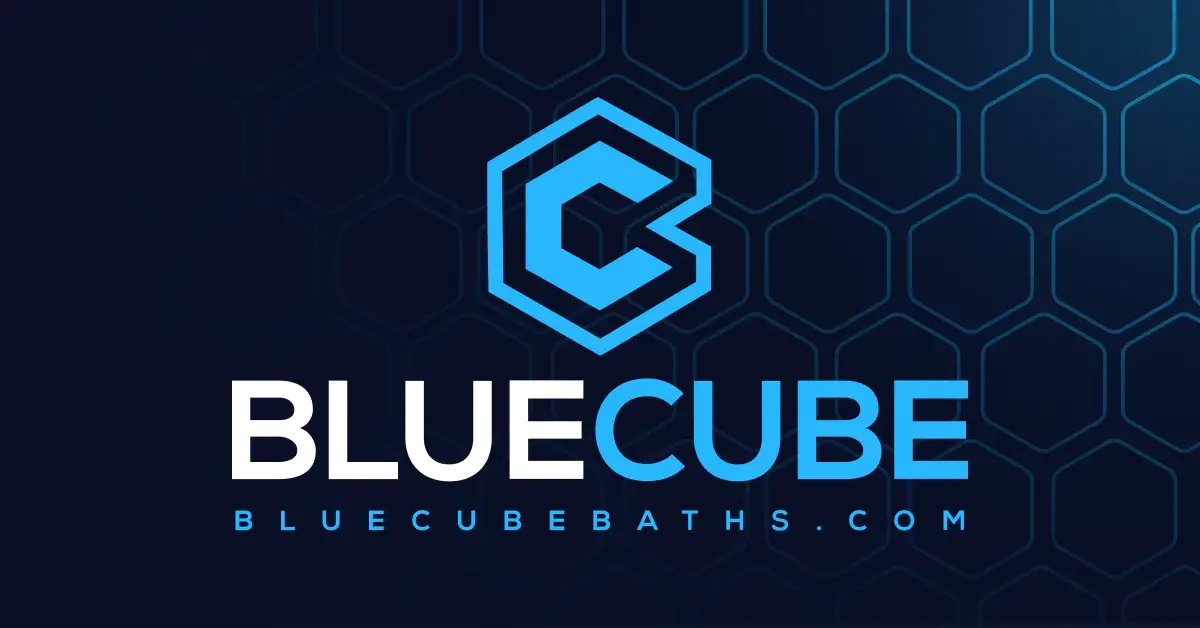 bluecube ice bath logo