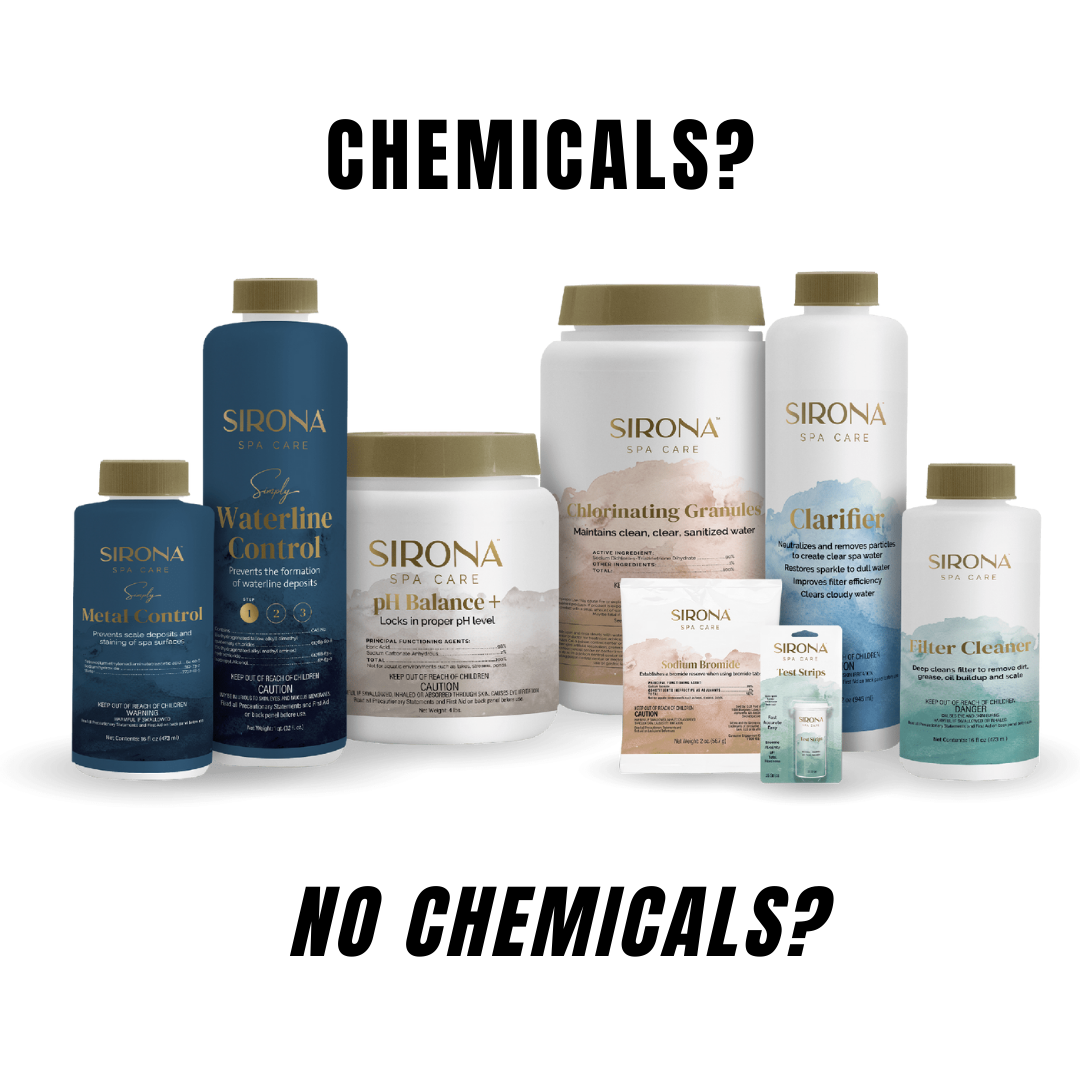 pool chemicals or no not, use sirona products