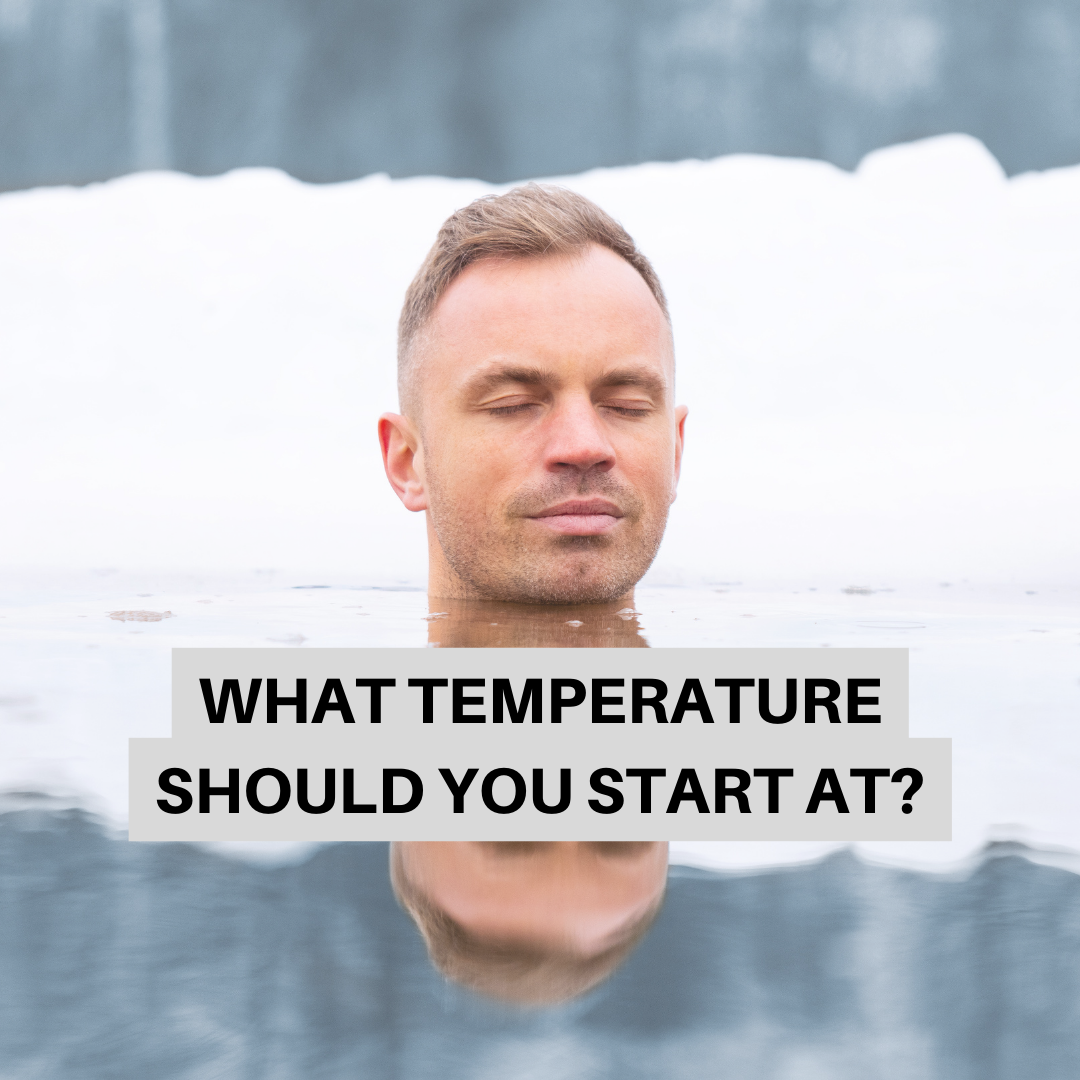 what temp cold plunge should i start at