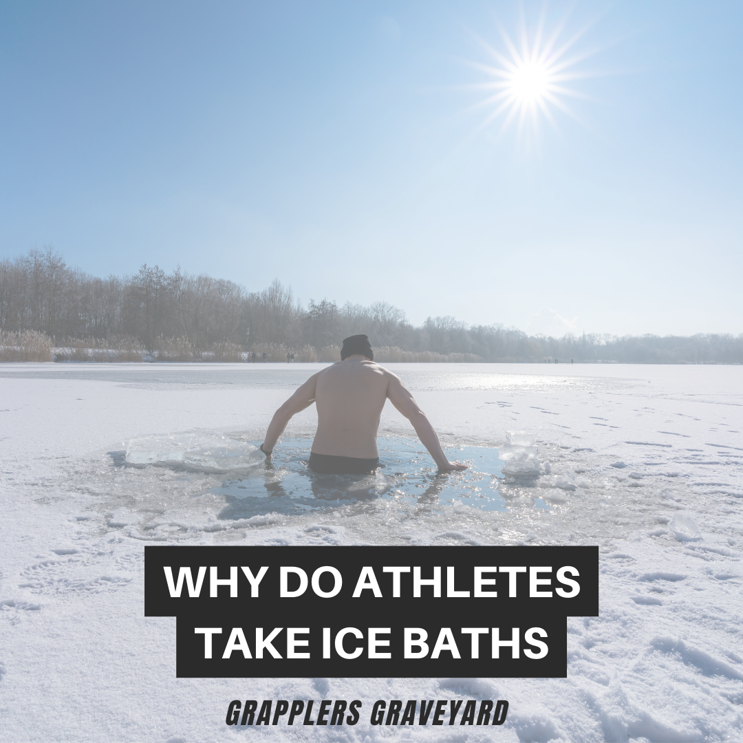 why do athletes take ice baths