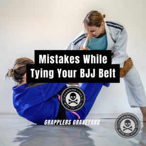 tying bjj belt