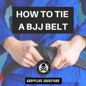 how to tie bjj belt