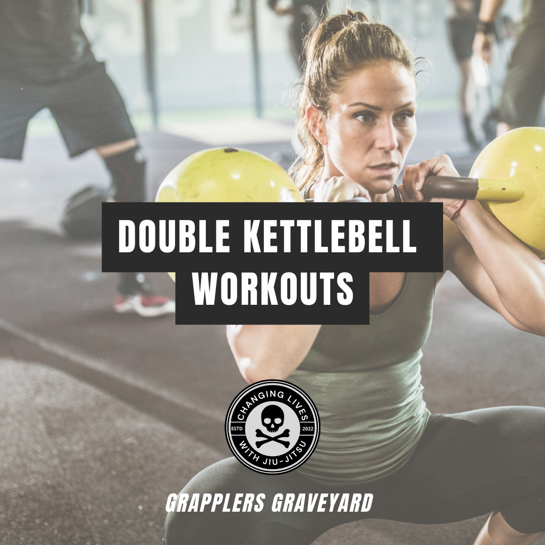 Double best sale kettlebell workout