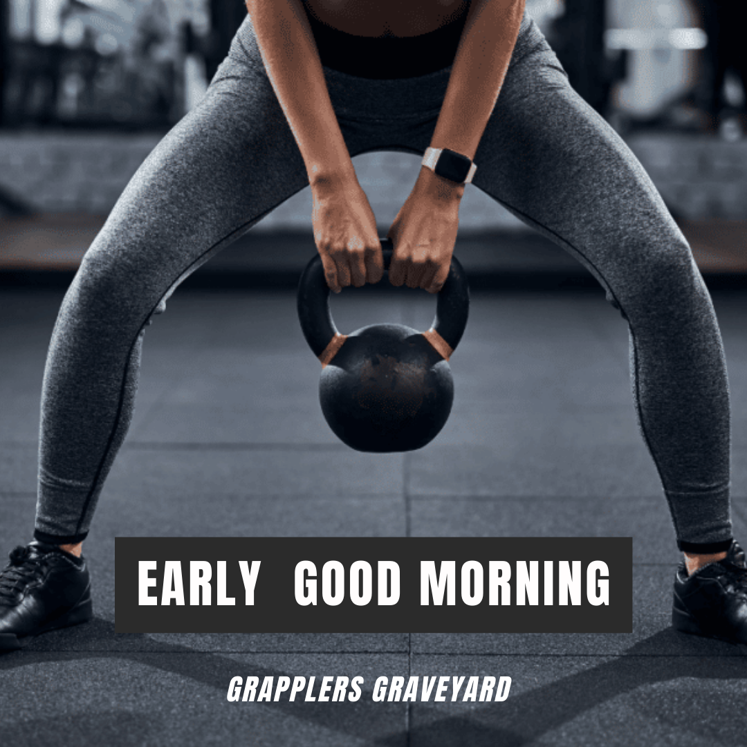 lower body kettlebell workout - early good morning, hamstring workout