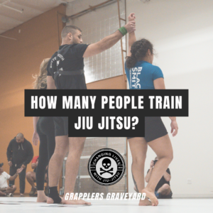 how many people train jiu jitsu