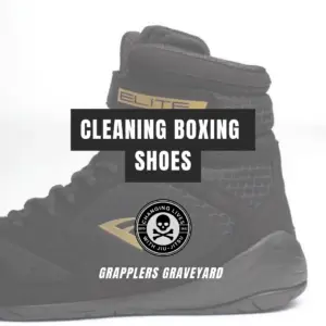 how to clean boxing shoes