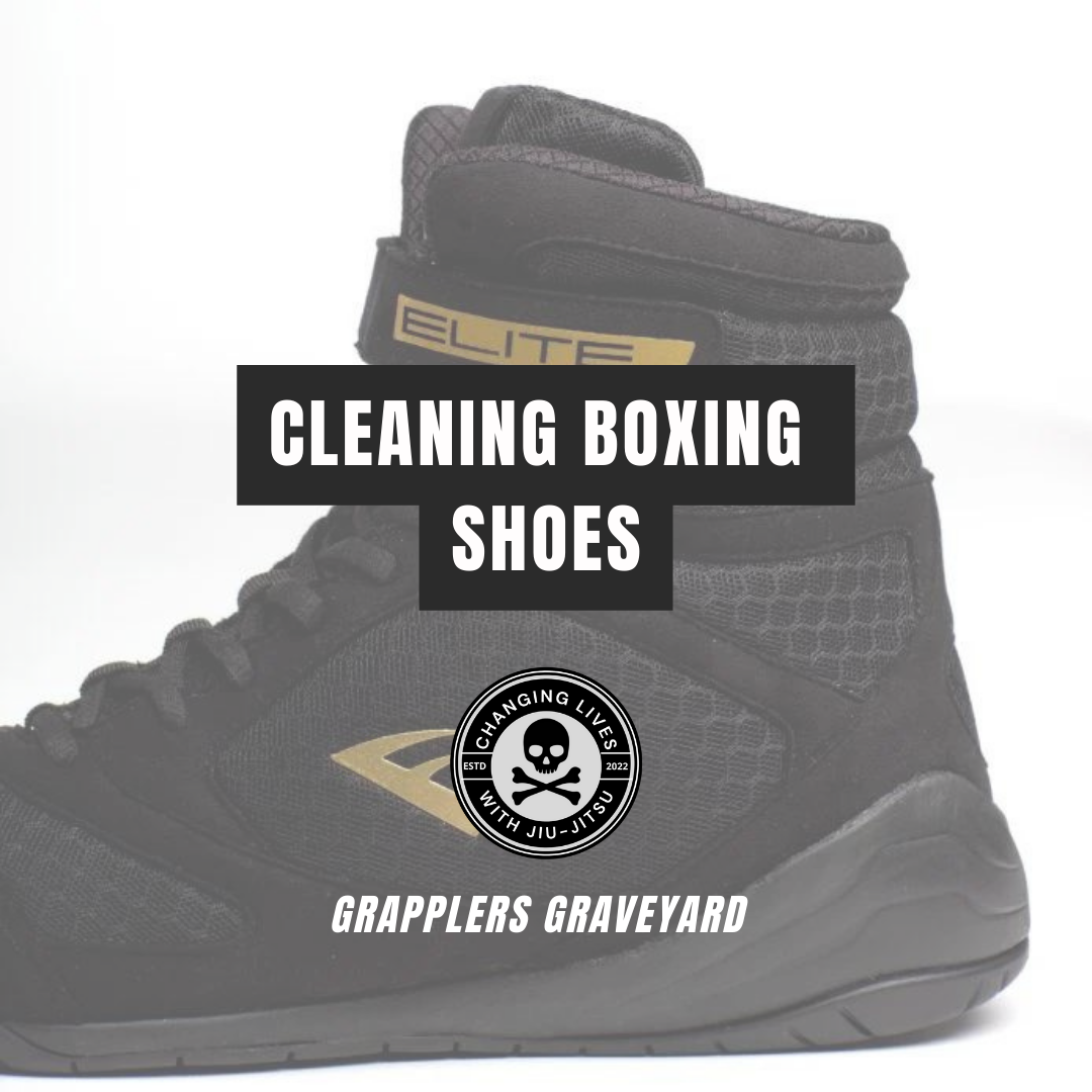 how to clean boxing shoes