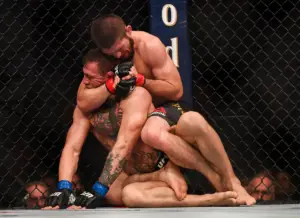 why wrestling is important for fighters, rear naked choke