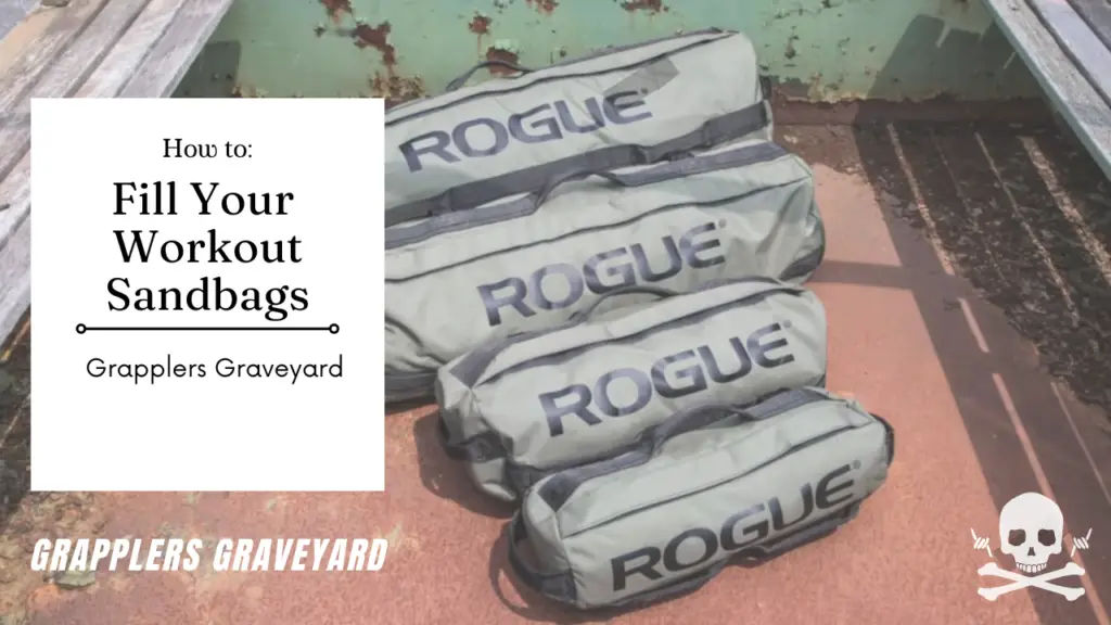 how to fill a workout sandbag