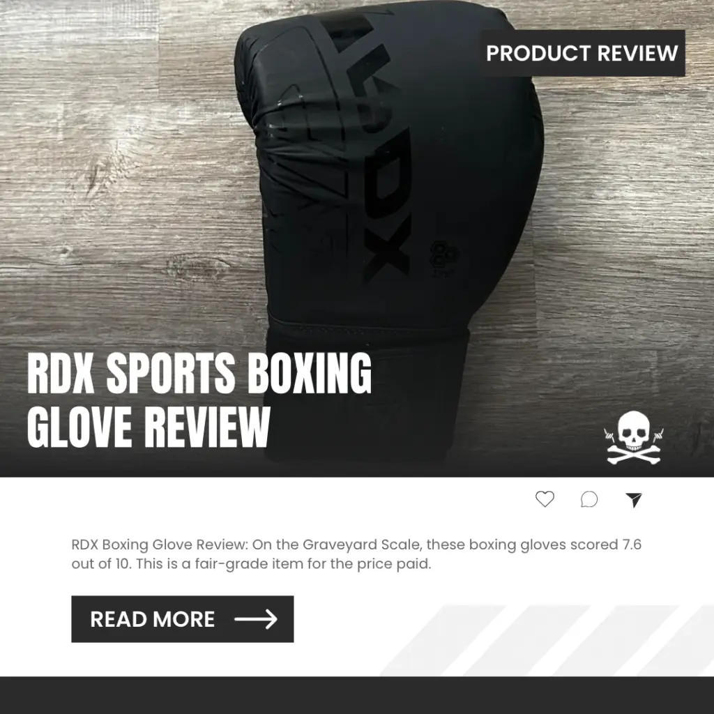 RDX Sports boxing glove review