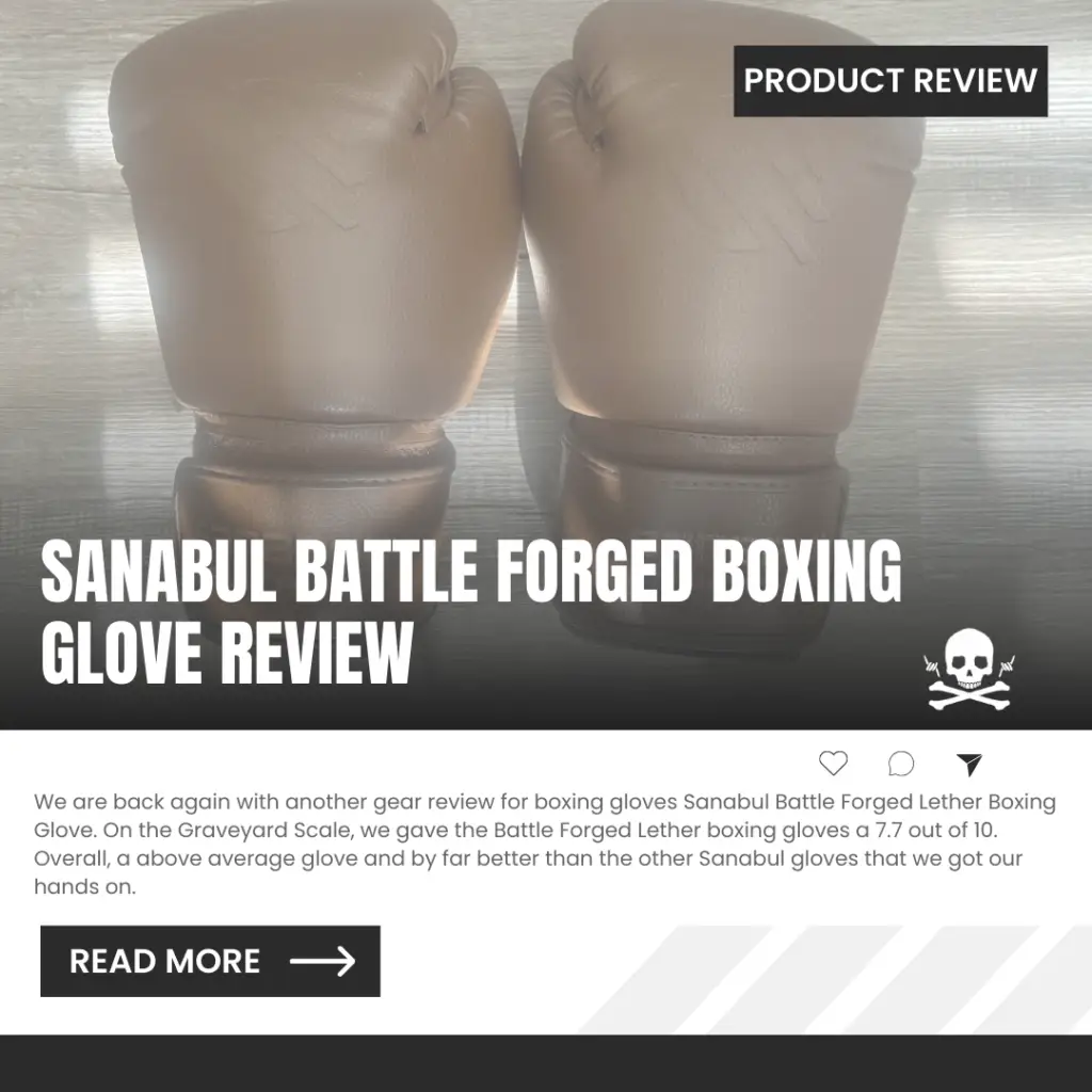 sanabul battle forged boxing glove review
