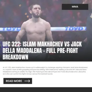 UFC 322 Islam vs JDM
