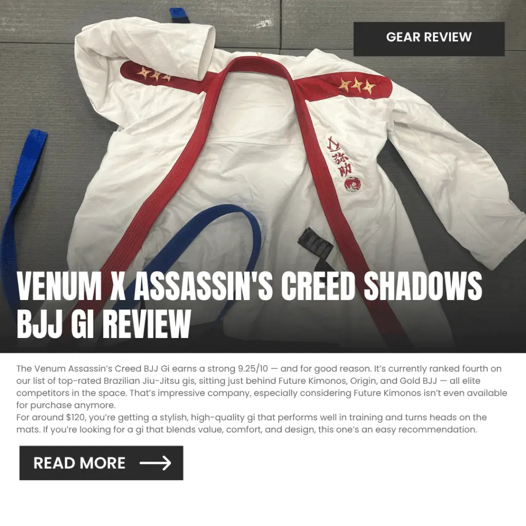 Venum x Assassin's Creed Shadows BJJ Gi Review
