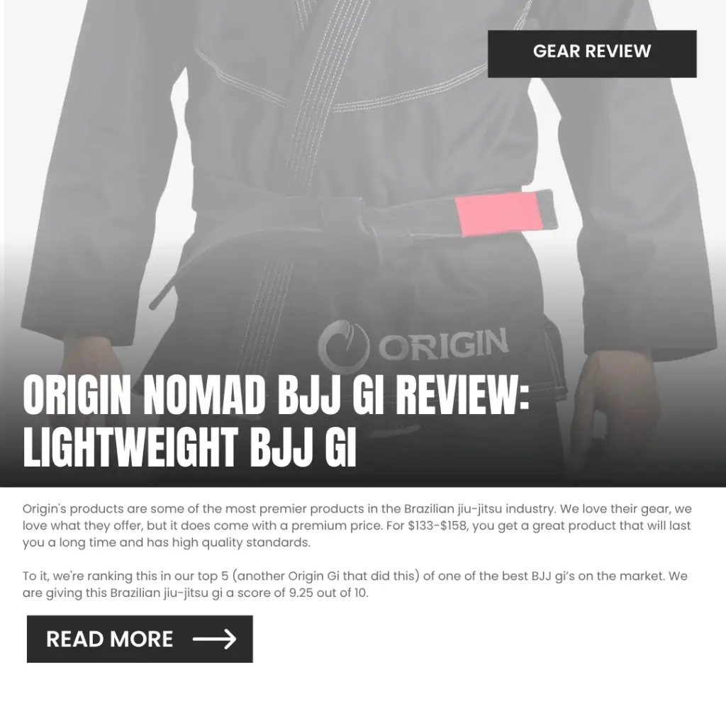 Origin Nomad BJJ Gi Review: Lightweight BJJ Gi