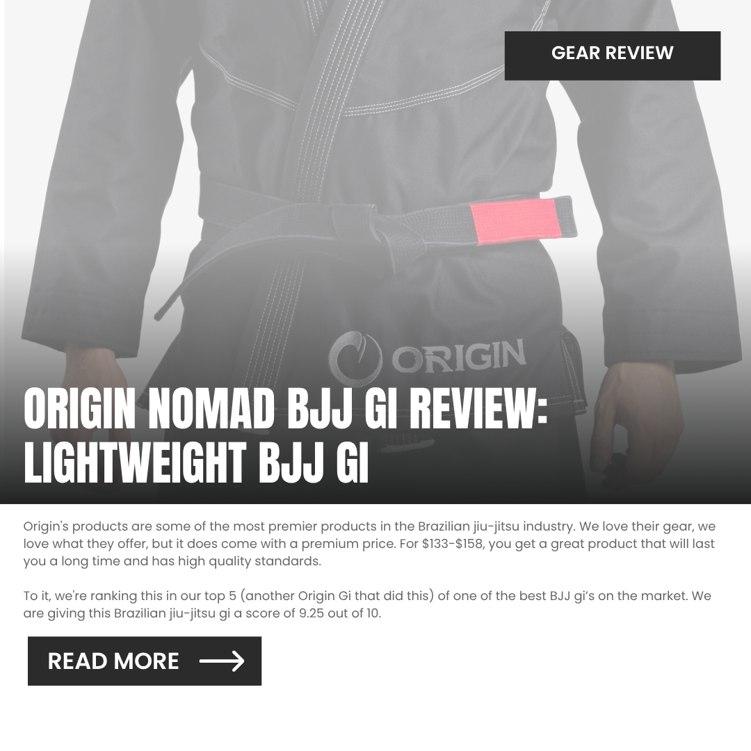 Origin Nomad BJJ Gi Review Lightweight BJJ Gi Grapplers Graveyard
