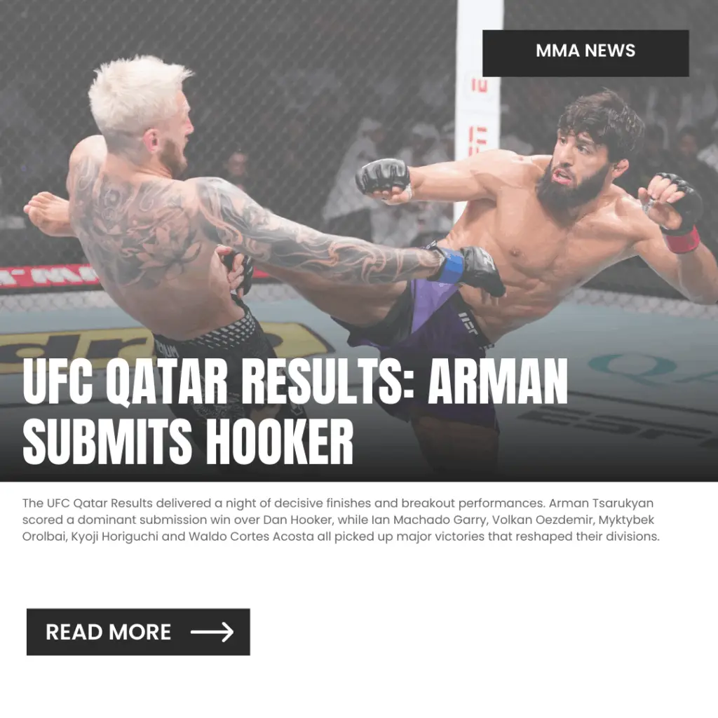 UFC Qatar Results