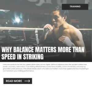 balance in striking