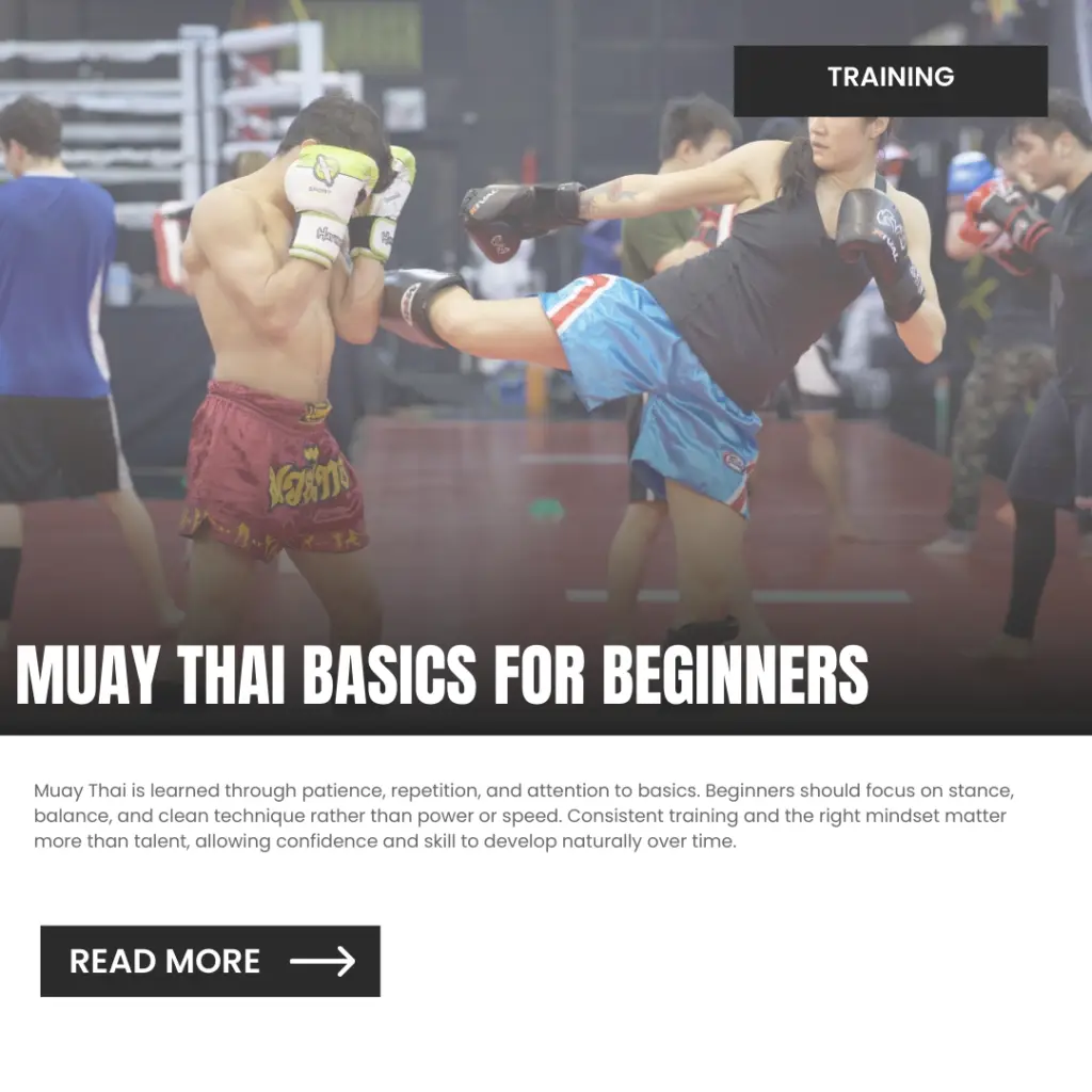 Muay Thai Basics for Beginners