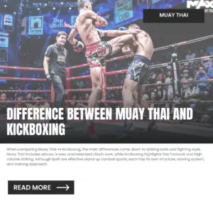 Difference Between Muay Thai and Kickboxing