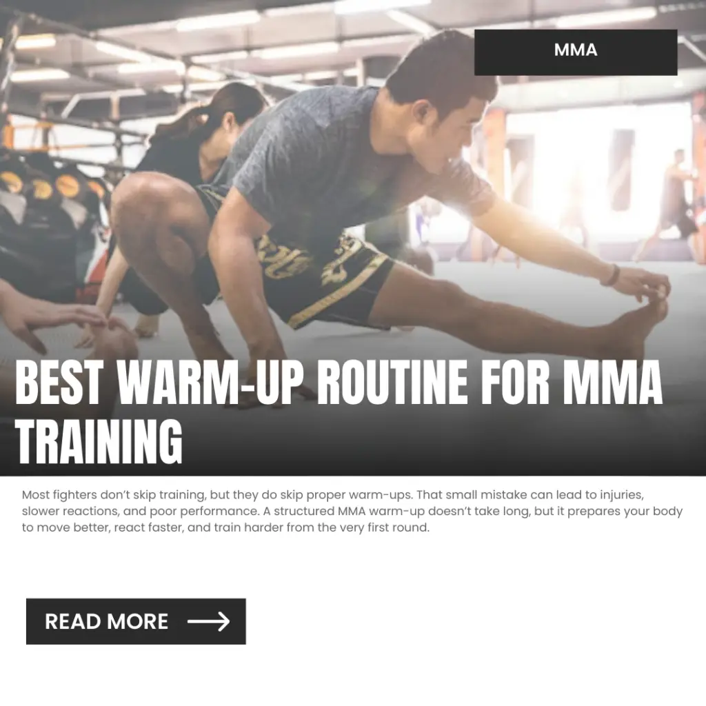 Best Warm-Up Routine for MMA Training
