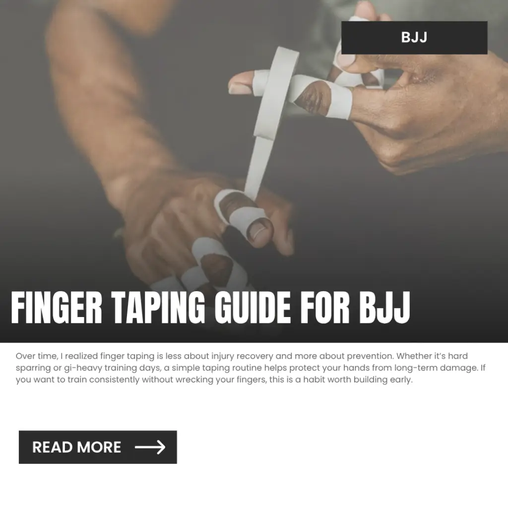 Finger Taping Guide for BJJ