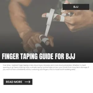 Finger Taping Guide for BJJ