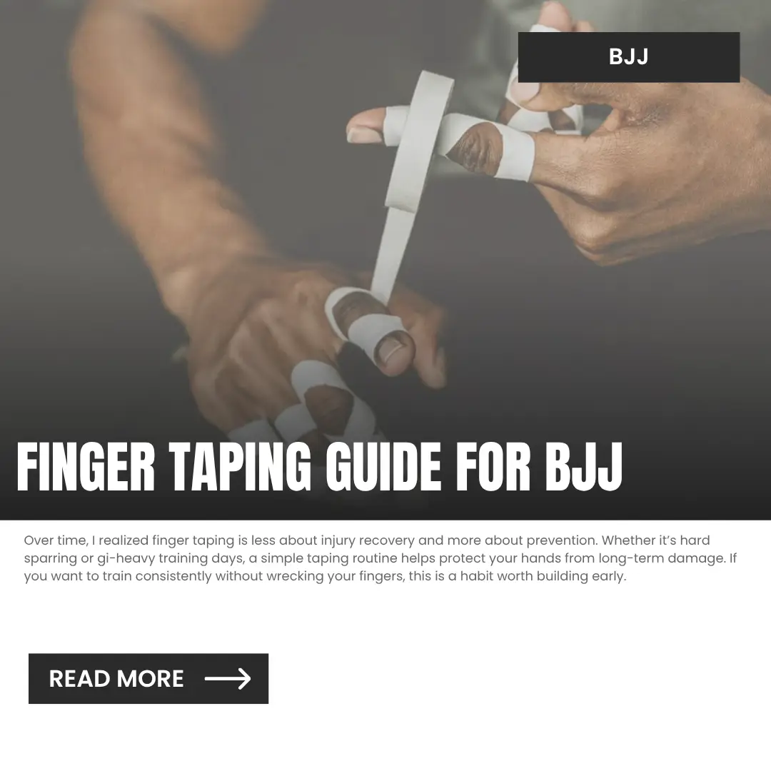 Finger Taping Guide for BJJ - Grapplers Graveyard