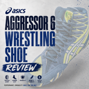 asics aggressor 6 wrestling shoe review